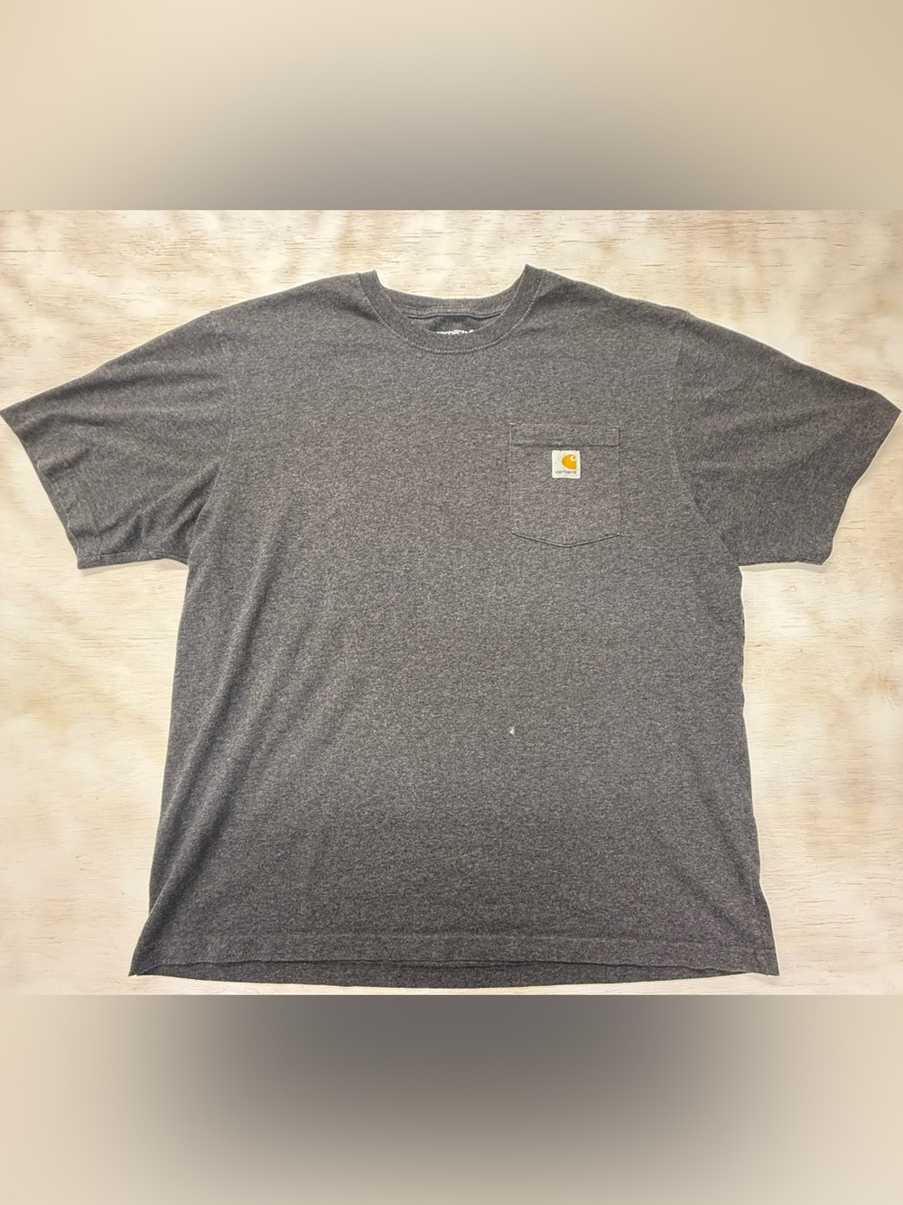 Carhartt XL Men's Heather Grey Short-Sleeve Pocket Tee